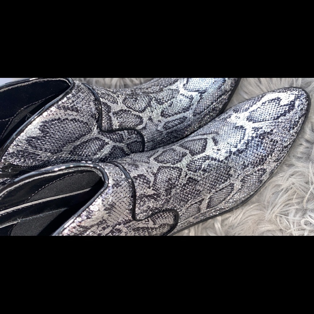 Snakeskin Booties - Picture 3 of 3